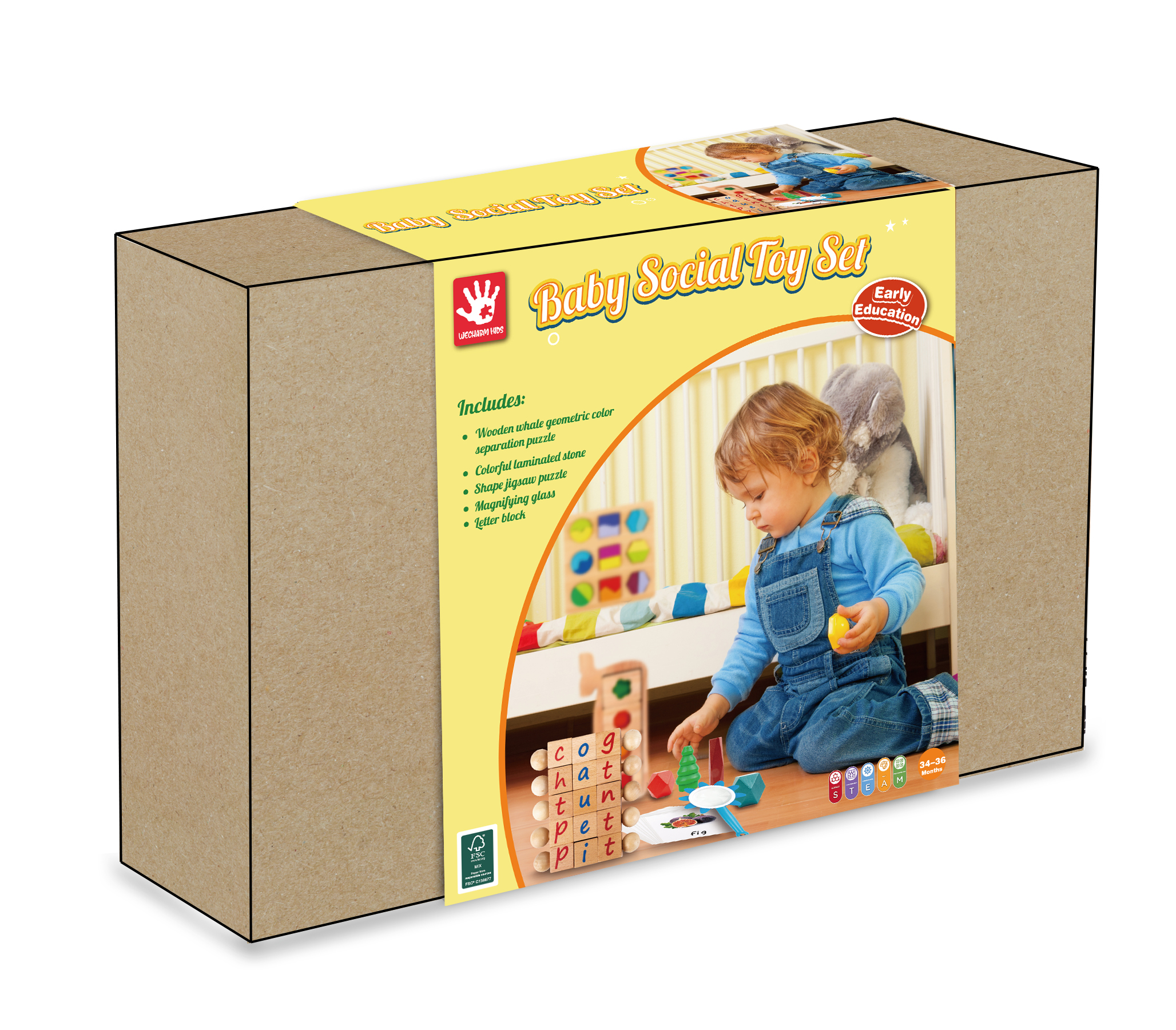 Baby Social Early Edu Toy Kit